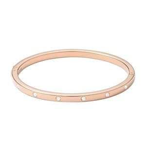 Fossil Rose Gold Bangle Bracelet